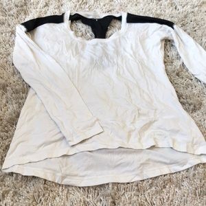 Calia mesh racer back long sleeve